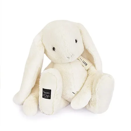 Peluche lapin blanc LE LAPIN  50 cm - Histoire d'Ours