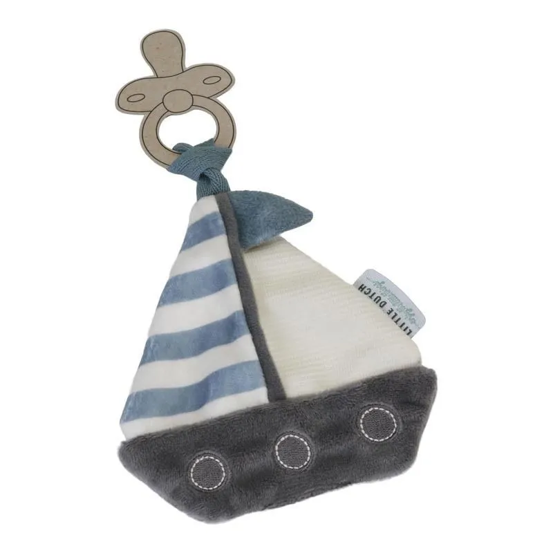 Doudou pour tétine bâteau - Sailors Bay - Little dutch