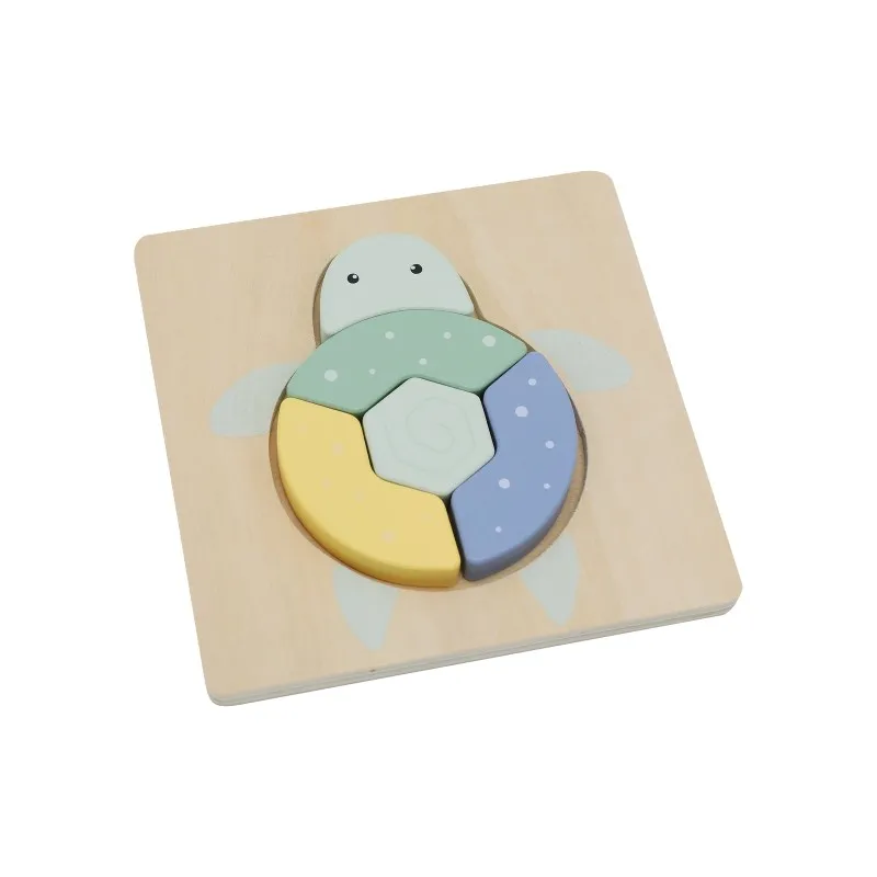 Puzzle Tortue à Encastrer - Trousselier SAS