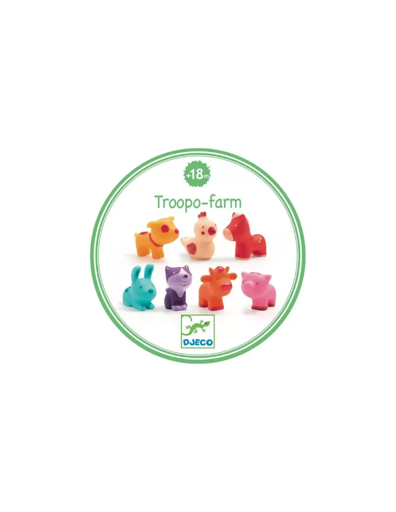 Animaux de la ferme  Troopo farm - Djeco