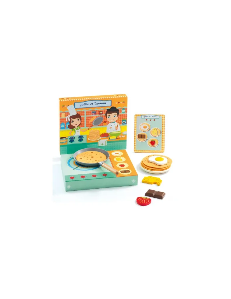 Atelier crêpe Gaëlle et Titouan - Djeco